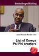 List of Omega Psi Phi brothers, Jesse Russell,Ronald Cohn 