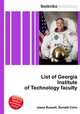 List of Georgia Institute of Technology faculty, Jesse Russell,Ronald Cohn 
