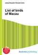 List of birds of Macau, Jesse Russell,Ronald Cohn 