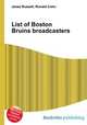 List of Boston Bruins broadcasters, Jesse Russell,Ronald Cohn 