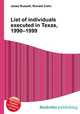 List of individuals executed in Texas, 1990–1999, Jesse Russell,Ronald Cohn 