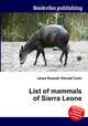 List of mammals of Sierra Leone, Jesse Russell,Ronald Cohn 