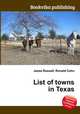 List of towns in Texas, Jesse Russell,Ronald Cohn 