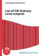 List of CIE Ordinary Level subjects, Jesse Russell,Ronald Cohn 