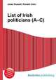 List of Irish politicians (A–C), Jesse Russell,Ronald Cohn 