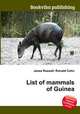 List of mammals of Guinea, Jesse Russell,Ronald Cohn 