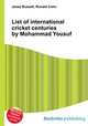 List of international cricket centuries by Mohammad Yousuf, Jesse Russell,Ronald Cohn 