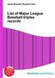 List of Major League Baseball triples records, Jesse Russell,Ronald Cohn 