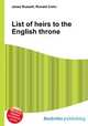 List of heirs to the English throne, Jesse Russell,Ronald Cohn 