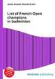 List of French Open champions in badminton, Jesse Russell,Ronald Cohn 