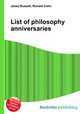 List of philosophy anniversaries, Jesse Russell,Ronald Cohn 