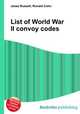 List of World War II convoy codes, Jesse Russell,Ronald Cohn 