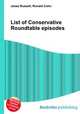 List of Conservative Roundtable episodes, Jesse Russell,Ronald Cohn 