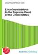 List of nominations to the Supreme Court of the United States, Jesse Russell,Ronald Cohn 