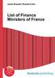 List of Finance Ministers of France, Jesse Russell,Ronald Cohn 