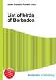 List of birds of Barbados, Jesse Russell,Ronald Cohn 