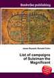 List of campaigns of Suleiman the Magnificent, Jesse Russell,Ronald Cohn 