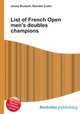List of French Open men