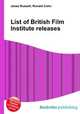 List of British Film Institute releases, Jesse Russell,Ronald Cohn 