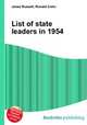 List of state leaders in 1954, Jesse Russell,Ronald Cohn 