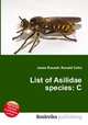 List of Asilidae species: C, Jesse Russell,Ronald Cohn 