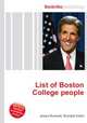 List of Boston College people, Jesse Russell,Ronald Cohn 