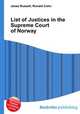 List of Justices in the Supreme Court of Norway, Jesse Russell,Ronald Cohn 