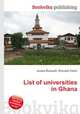 List of universities in Ghana, Jesse Russell,Ronald Cohn 