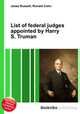 List of federal judges appointed by Harry S. Truman, Jesse Russell,Ronald Cohn 