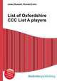 List of Oxfordshire CCC List A players, Jesse Russell,Ronald Cohn 