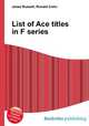 List of Ace titles in F series, Jesse Russell,Ronald Cohn 