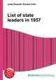 List of state leaders in 1957, Jesse Russell,Ronald Cohn 