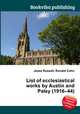 List of ecclesiastical works by Austin and Paley (1916–44), Jesse Russell,Ronald Cohn 