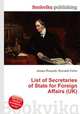 List of Secretaries of State for Foreign Affairs (UK), Jesse Russell,Ronald Cohn 