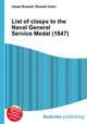 List of clasps to the Naval General Service Medal (1847), Jesse Russell,Ronald Cohn 