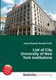 List of City University of New York institutions, Jesse Russell,Ronald Cohn 