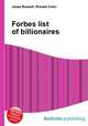 Forbes list of billionaires, Jesse Russell,Ronald Cohn 