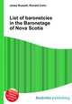 List of baronetcies in the Baronetage of Nova Scotia, Jesse Russell,Ronald Cohn 