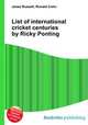 List of international cricket centuries by Ricky Ponting, Jesse Russell,Ronald Cohn 