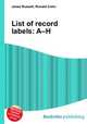 List of record labels: A–H, Jesse Russell,Ronald Cohn 