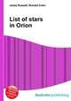 List of stars in Orion, Jesse Russell,Ronald Cohn 