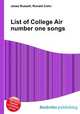 List of College Air number one songs, Jesse Russell,Ronald Cohn 