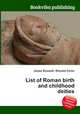 List of Roman birth and childhood deities, Jesse Russell,Ronald Cohn 