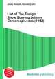 List of The Tonight Show Starring Johnny Carson episodes (1982), Jesse Russell,Ronald Cohn 