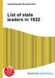 List of state leaders in 1922, Jesse Russell,Ronald Cohn 