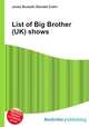 List of Big Brother (UK) shows, Jesse Russell,Ronald Cohn 