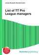 List of TT Pro League managers, Jesse Russell,Ronald Cohn 
