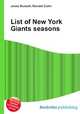 List of New York Giants seasons, Jesse Russell,Ronald Cohn 