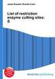 List of restriction enzyme cutting sites: S, Jesse Russell,Ronald Cohn 