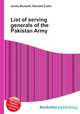 List of serving generals of the Pakistan Army, Jesse Russell,Ronald Cohn 